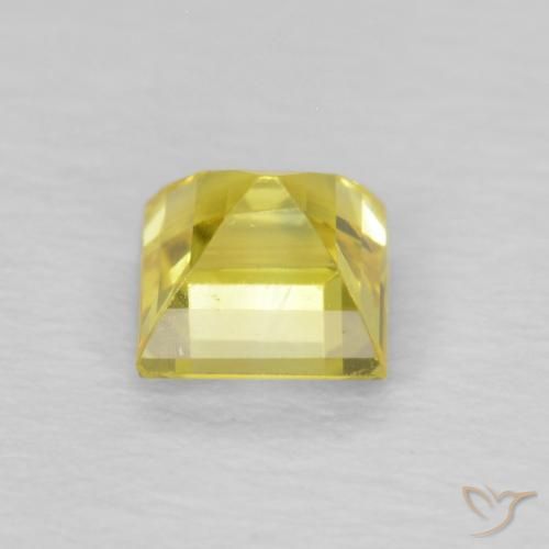 0.54克拉天然蓝宝石，正方形，VS