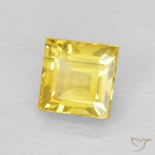 0.60克拉天然蓝宝石，正方形，VVS-VS