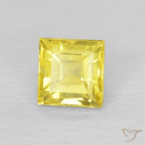 0.60克拉天然蓝宝石，正方形，VVS-VS
