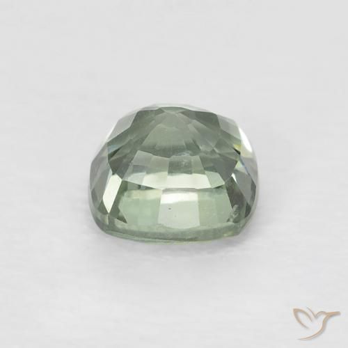 0.66克拉天然蓝宝石，软垫，VVS