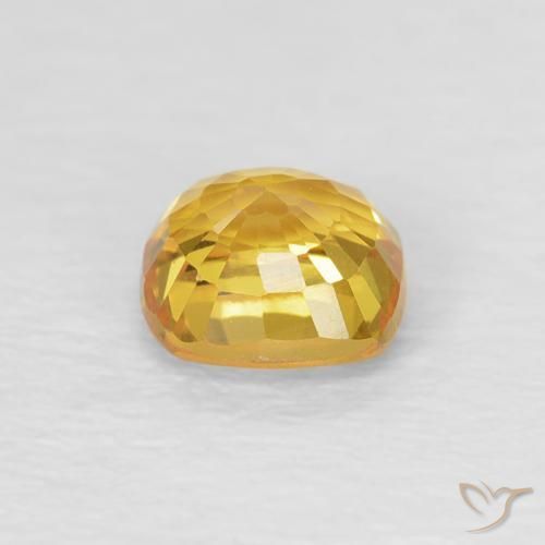 0.61克拉天然蓝宝石，软垫，VVS