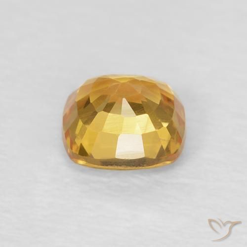 0.63克拉天然蓝宝石，软垫，VVS