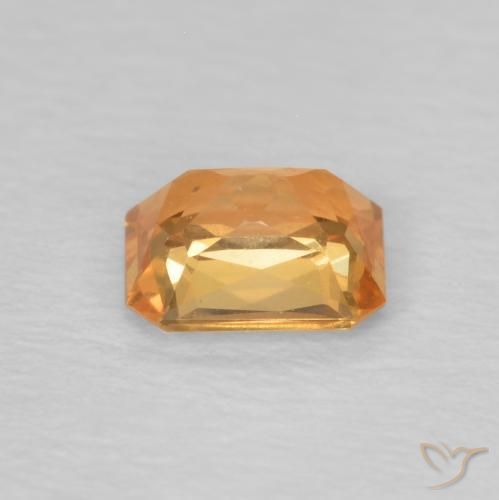 0.50克拉天然蓝宝石，八边形，VVS