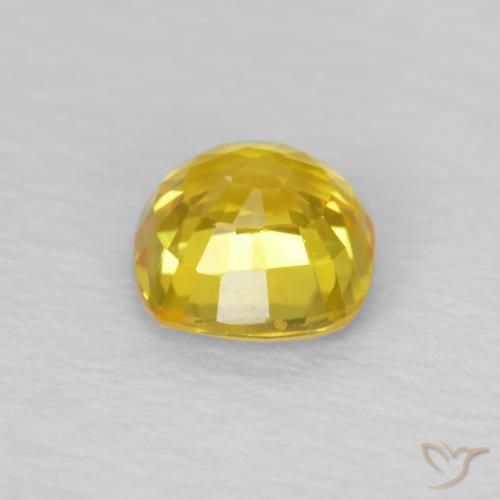 0.56克拉天然蓝宝石，软垫，VS
