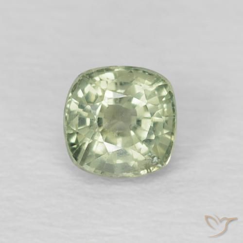 0.56ct 天然 浅鼠尾草绿色 蓝宝石, 软垫, VS