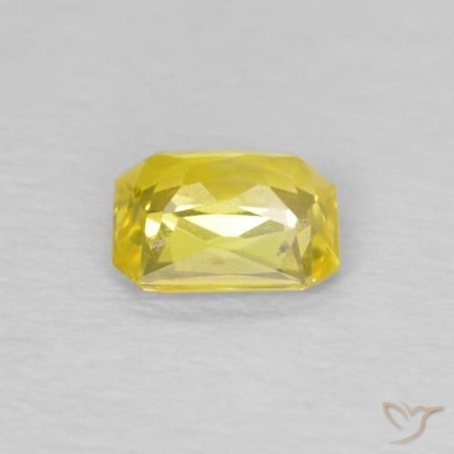 0.49克拉天然蓝宝石，八边形，VVS