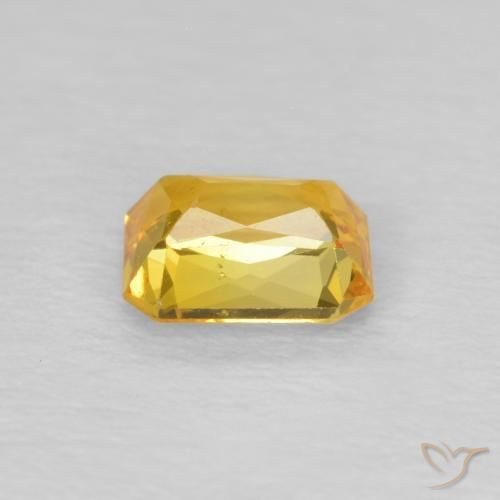 0.52克拉天然蓝宝石，八边形，VS