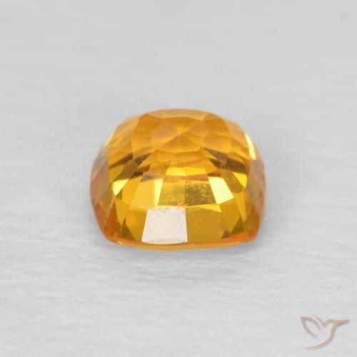 0.56克拉天然蓝宝石，软垫，VVS