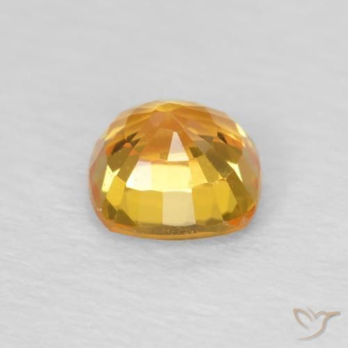 0.57克拉天然蓝宝石，软垫，VVS