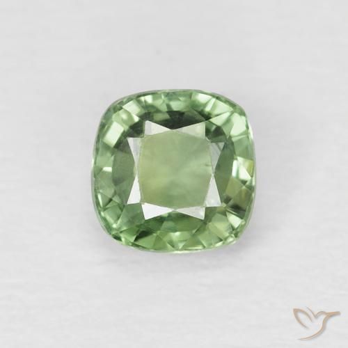 0.66ct 天然 大地绿 蓝宝石, 软垫, VVS-VS