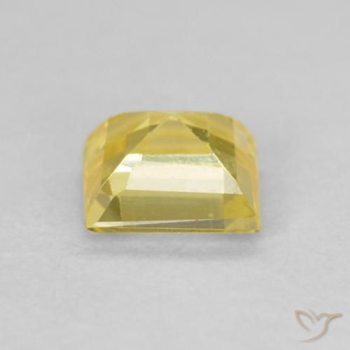 0.57克拉天然蓝宝石，正方形，VVS-VS