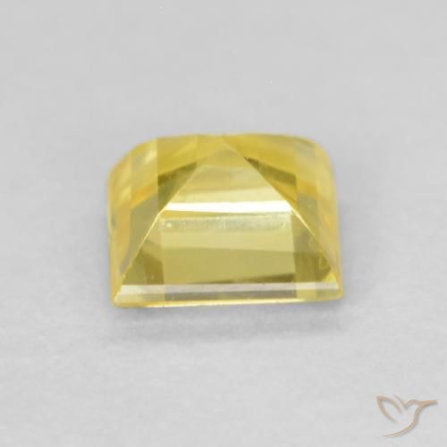 0.64克拉天然蓝宝石，正方形，VS