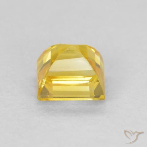 0.63克拉天然蓝宝石，正方形，VS