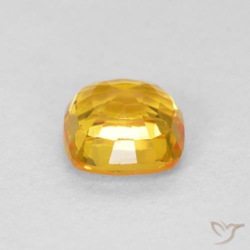 0.62克拉天然蓝宝石，软垫，VVS