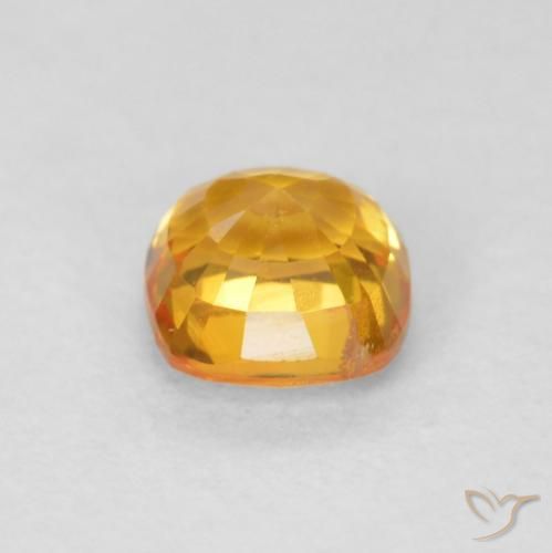 0.68克拉天然蓝宝石，软垫，VVS