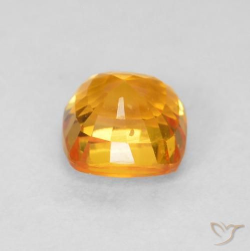 0.76克拉天然蓝宝石，软垫，VVS
