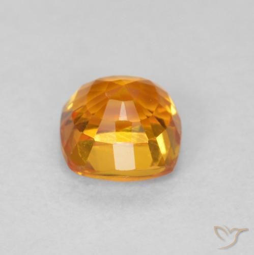 0.63克拉天然蓝宝石，软垫，VVS