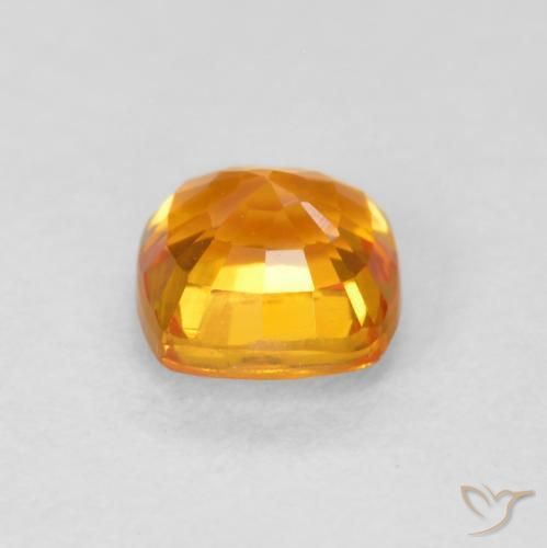 0.65克拉天然蓝宝石，软垫，VVS