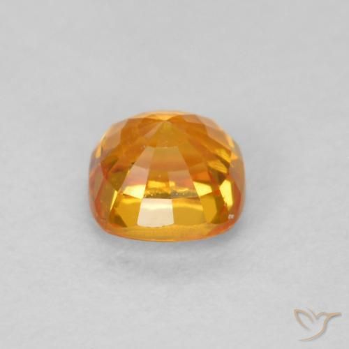 0.56克拉天然蓝宝石，软垫，VVS