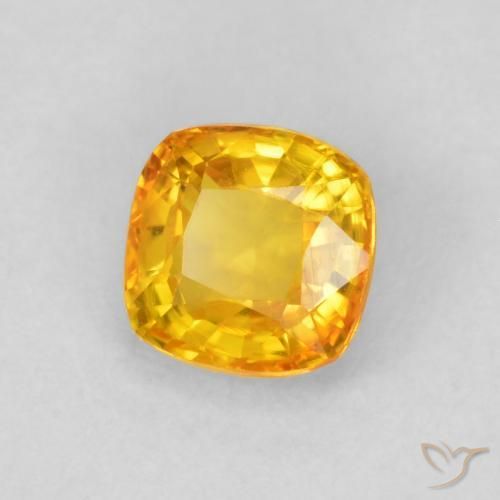 0.65克拉天然蓝宝石，软垫，VVS