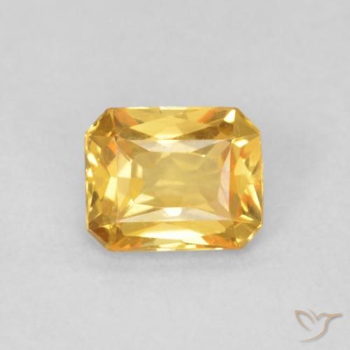 0.45ct 天然 顶级金牌 蓝宝石, 祖母绿式切割, VVS