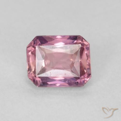 0.53ct 天然 深薰衣草 蓝宝石, 祖母绿式切割, VS