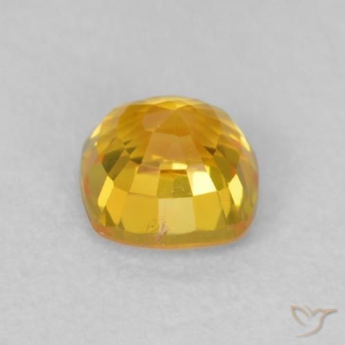 0.60克拉天然蓝宝石，软垫，VVS-VS