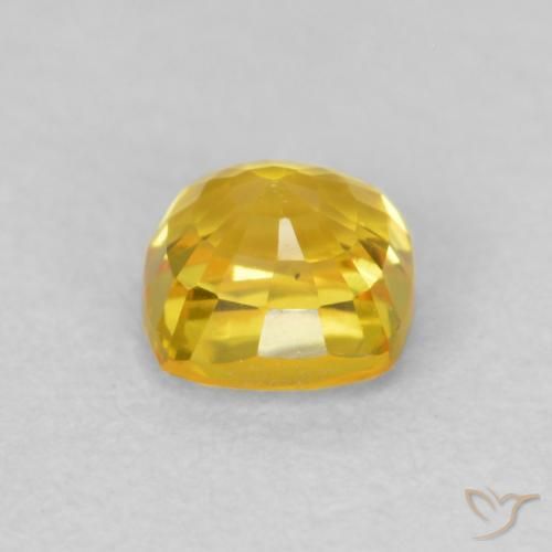 0.54克拉天然蓝宝石，软垫，VVS-VS