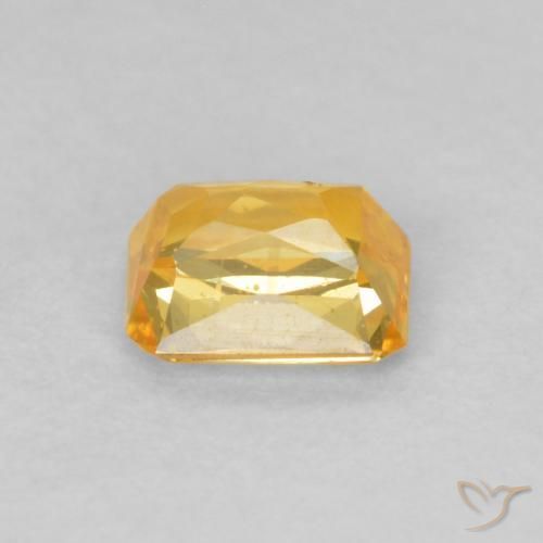 0.59克拉天然蓝宝石，八边形，VVS-VS