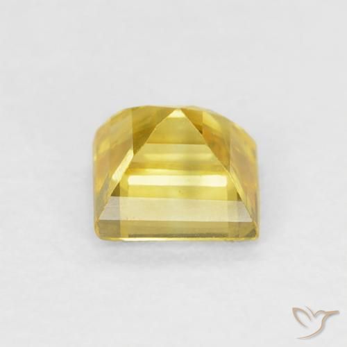 0.65克拉天然蓝宝石，正方形，VS