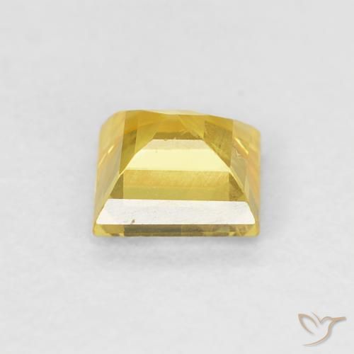 0.60克拉天然蓝宝石，正方形，VS