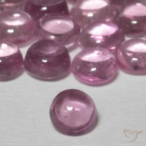 0.28ct 天然 浅紫色 蓝宝石, 圆形的, 透明