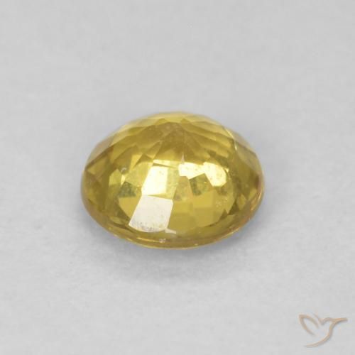 0.45克拉天然蓝宝石，圆形的，SI