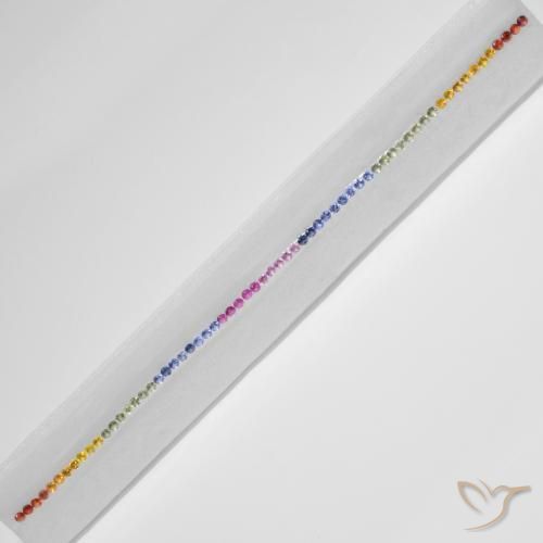 5.57克拉天然蓝宝石，圆形的，VS