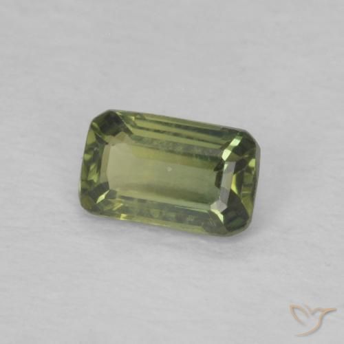 0.41克拉天然蓝宝石，八边形，VVS