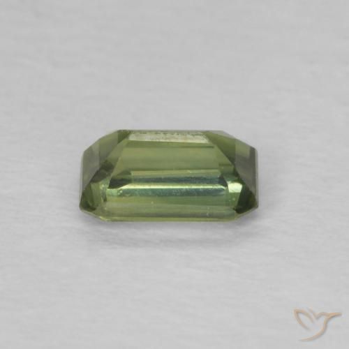 0.45克拉天然蓝宝石，八边形，VVS