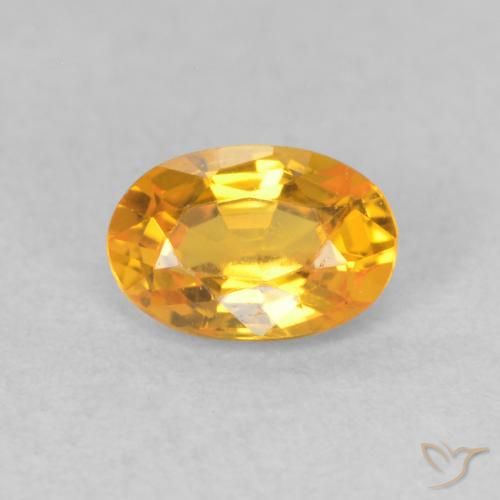 0.62克拉天然蓝宝石，椭圆形，VVS-VS