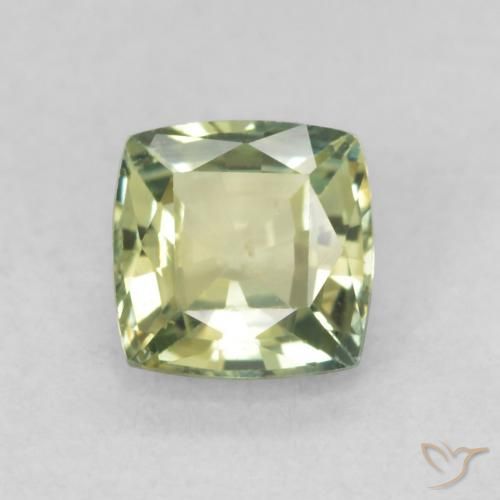 0.79ct 天然 大地绿 蓝宝石, 软垫, VVS-VS