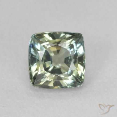 0.75ct 天然 彩色 蓝宝石, 软垫, VVS-VS