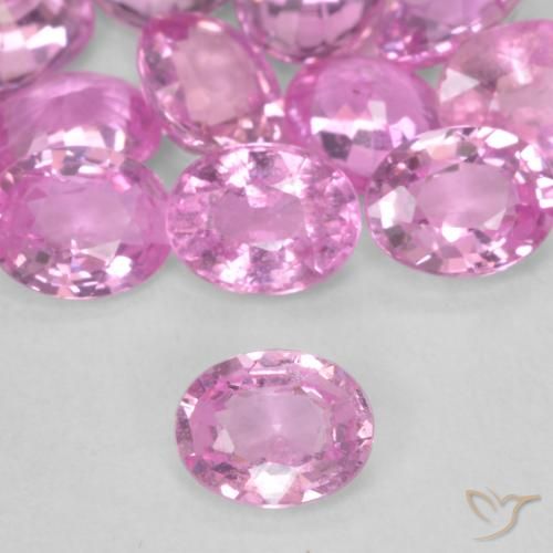0.32ct 天然 皇家紫粉色 蓝宝石, 椭圆形, VS