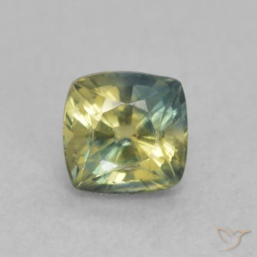 0.64ct 天然 彩色 蓝宝石, 软垫, VS