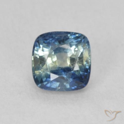 0.81ct 天然 彩色 蓝宝石, 软垫, VS