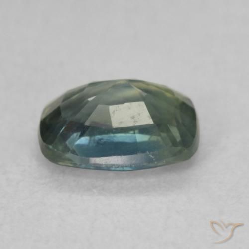 0.80克拉天然蓝宝石，软垫，VVS-VS