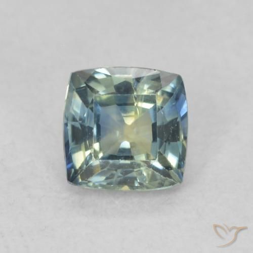 0.66ct 天然 彩色 蓝宝石, 软垫, VS-SI