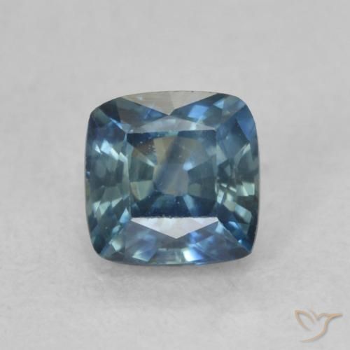 0.77ct 天然 蓝色 蓝宝石, 软垫, VVS-VS