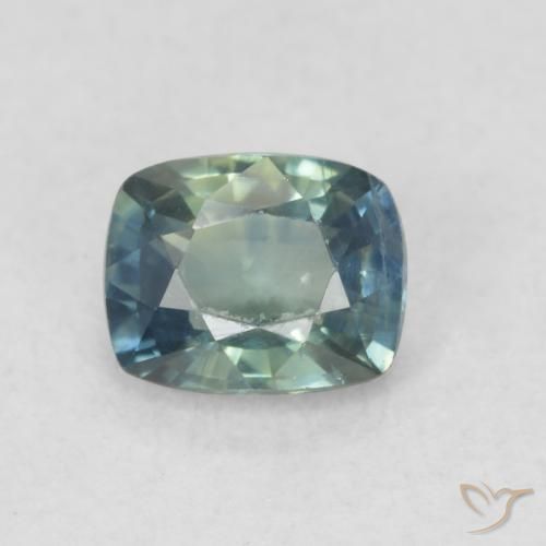 0.58ct 天然 彩色 蓝宝石, 软垫, VS
