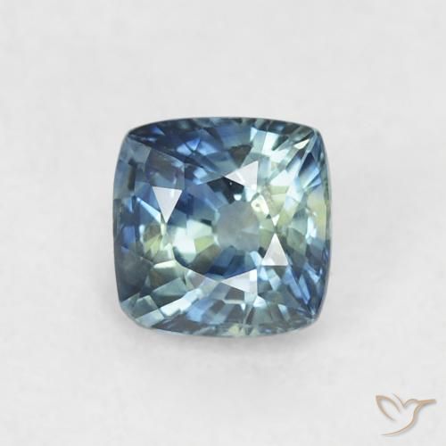 0.46ct 天然 蓝色 蓝宝石, 软垫, VS