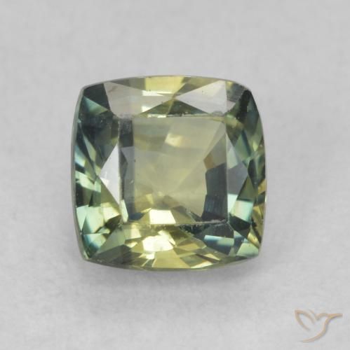 0.95ct 天然 彩色 蓝宝石, 软垫, VVS