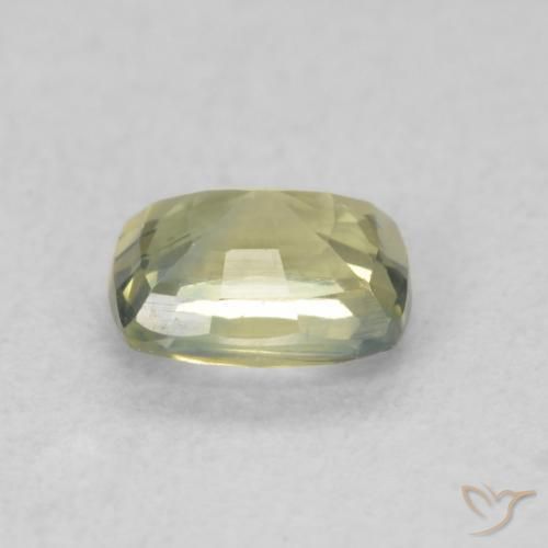 0.61克拉天然蓝宝石，软垫，VVS