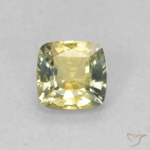 0.56ct 天然 彩色 蓝宝石, 软垫, VVS